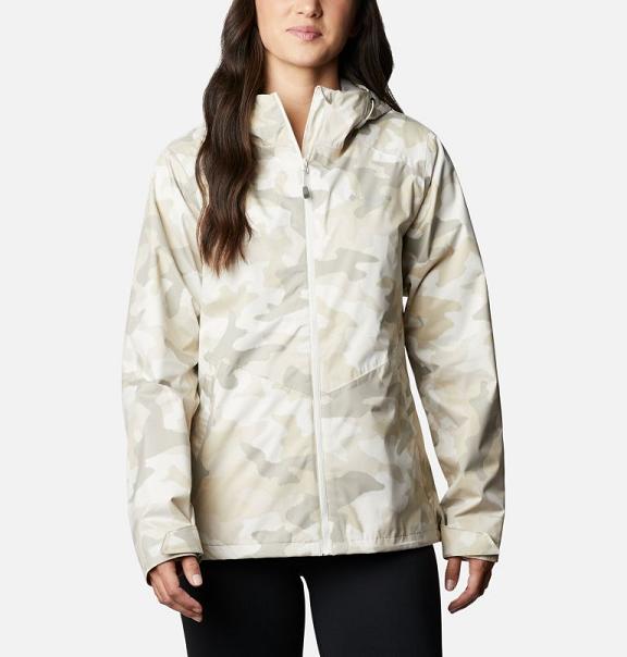 Columbia Inner Limits II Rain Jacket White For Women's NZ92684 New Zealand